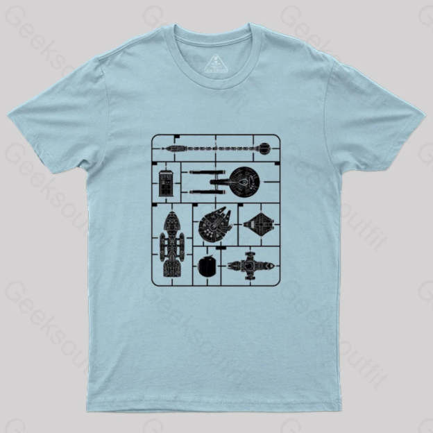 Assemble The Fleet T-Shirt Light Blue / S