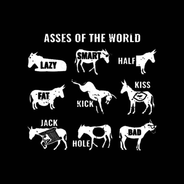 Asses The World Geek T-Shirt