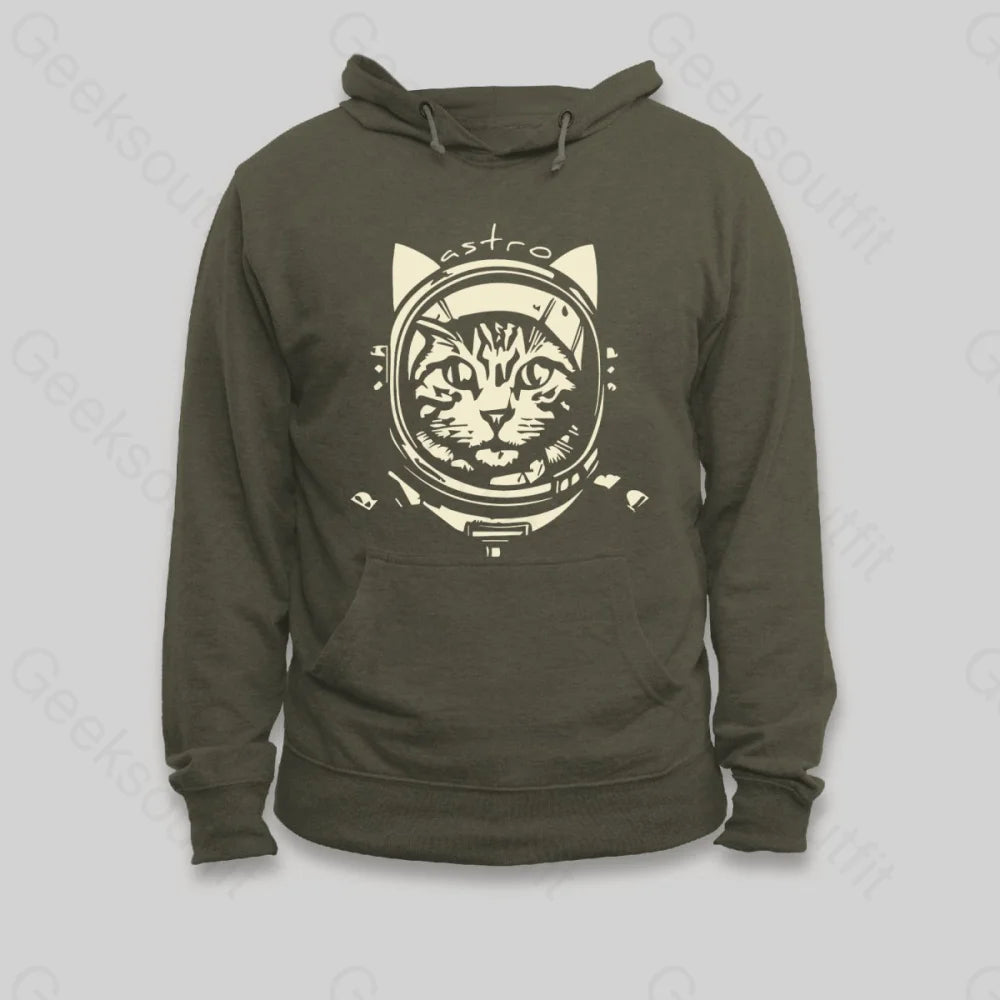 Astro Cat Hoodie - Geeksoutfit