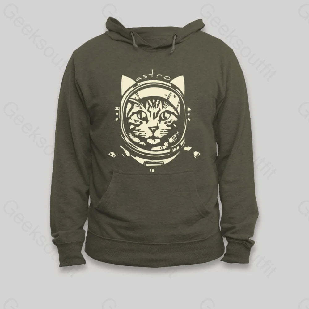 Astro Cat Hoodie - Geeksoutfit