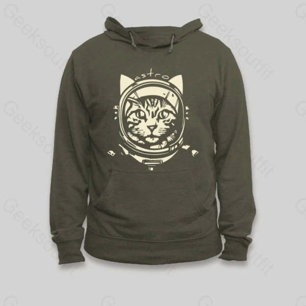 Astro Cat Hoodie - Geeksoutfit