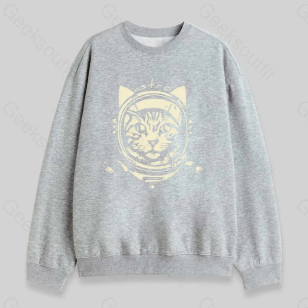 Astro Cat Sweatshirt - Geeksoutfit