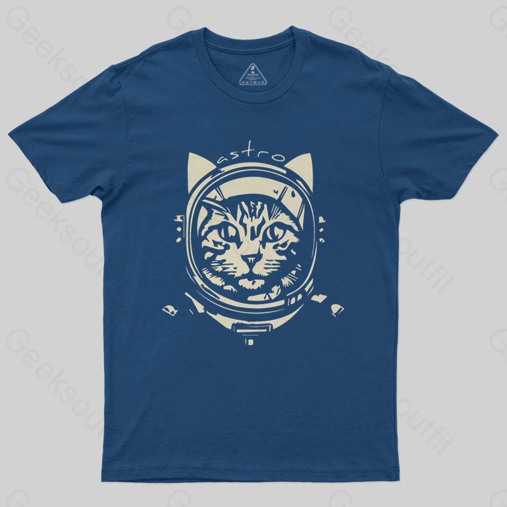 Astro Cat T-Shirt - Geeksoutfit