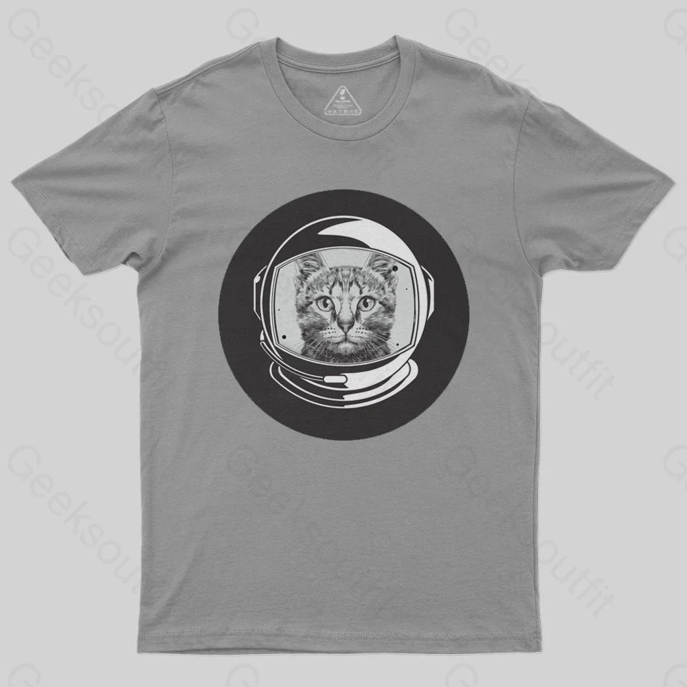 Astronaut Cool Cat T-Shirt - Geeksoutfit