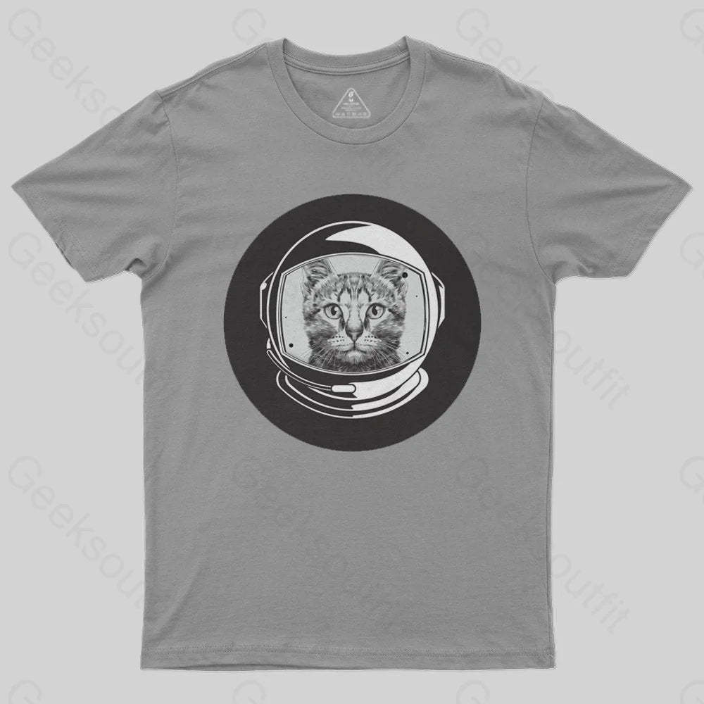 Astronaut Cool Cat T-Shirt - Geeksoutfit