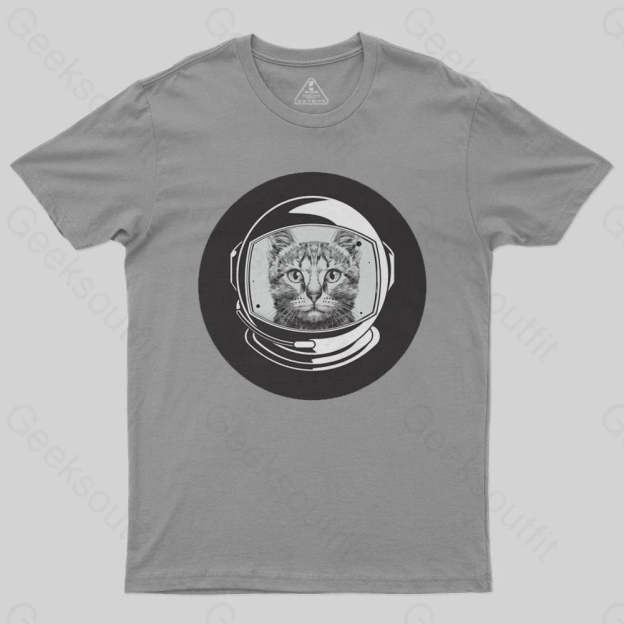 Astronaut Cool Cat T-Shirt - Geeksoutfit