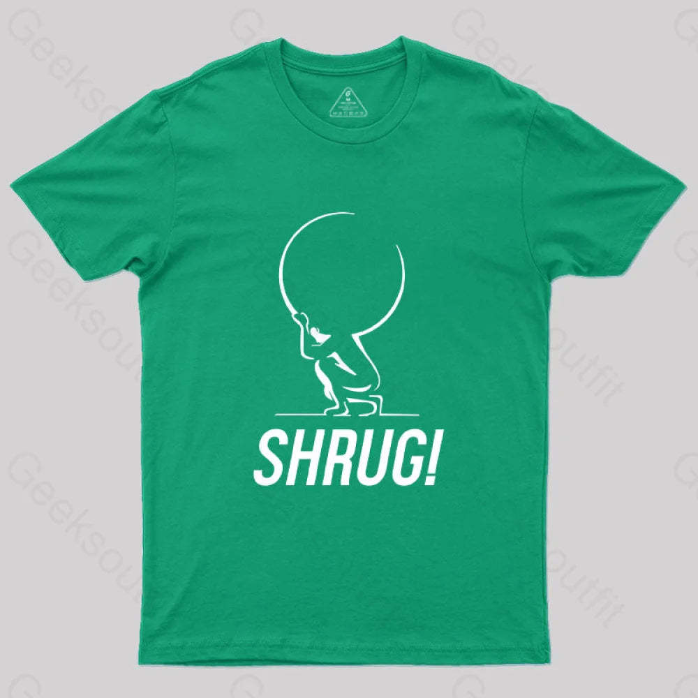 Atlas Shrugged T-Shirt Green / S Yc