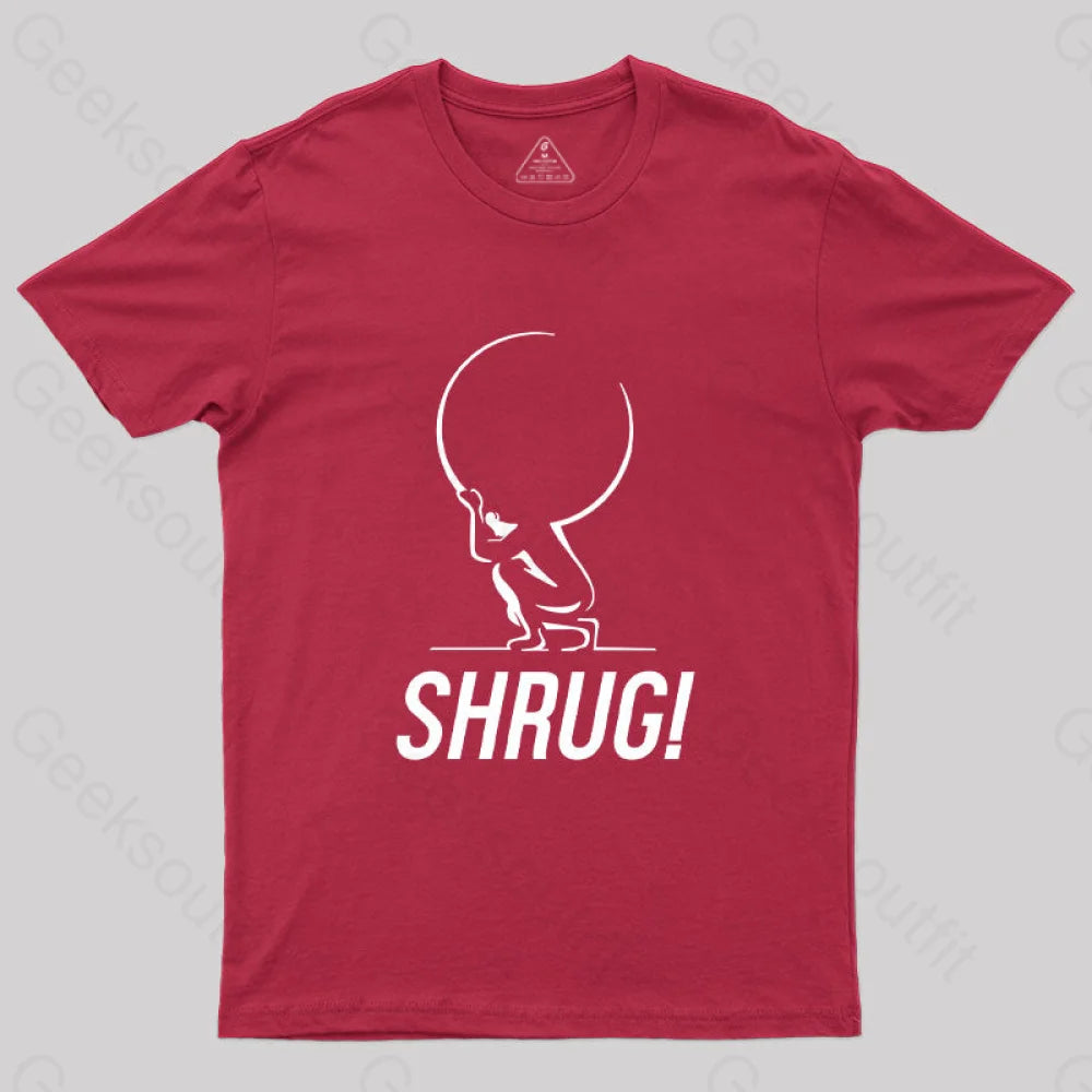 Atlas Shrugged T-Shirt Red / S Yc
