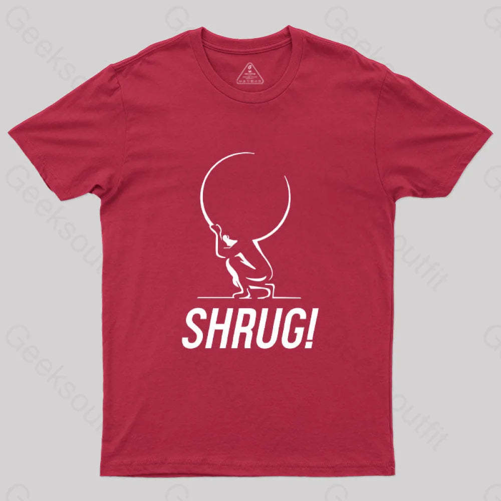 Atlas Shrugged T-Shirt Red / S Yc