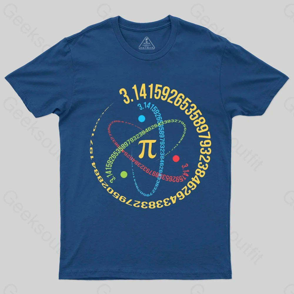 Atom Pi Math Science T-shirt - Geeksoutfit