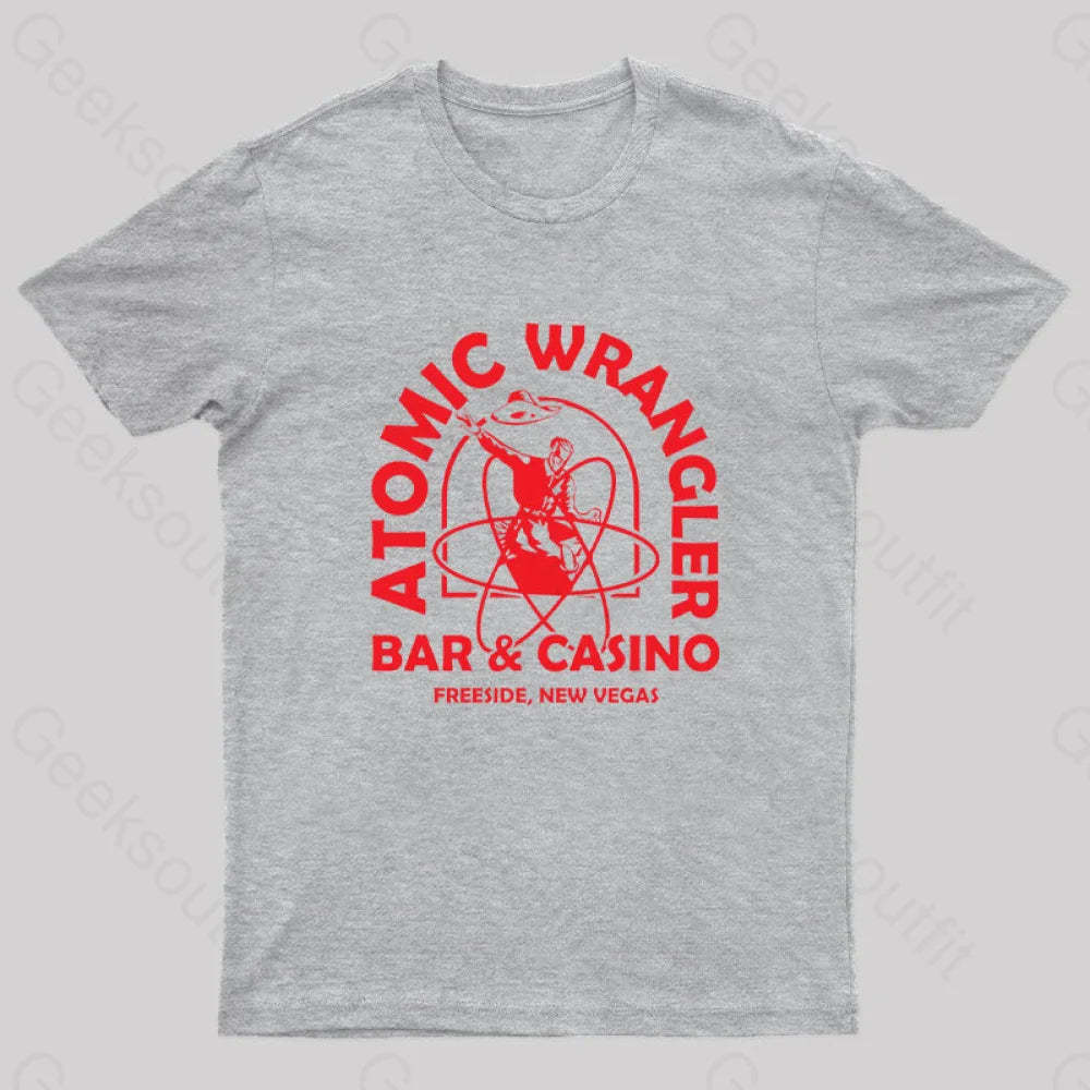 Atomic Wrangler Nerd T-Shirt Grey / S
