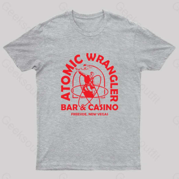 Atomic Wrangler Nerd T-Shirt Grey / S