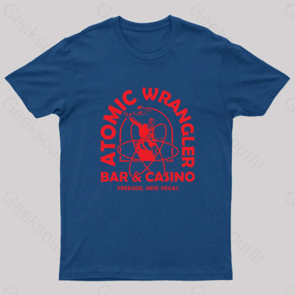 Atomic Wrangler Nerd T-Shirt Navy / S