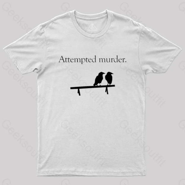 Attempted Murder T-Shirt White / S
