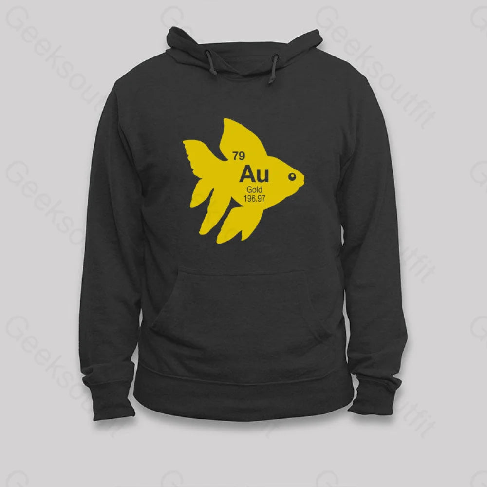 Au Gold Fish Hoodie Black / S
