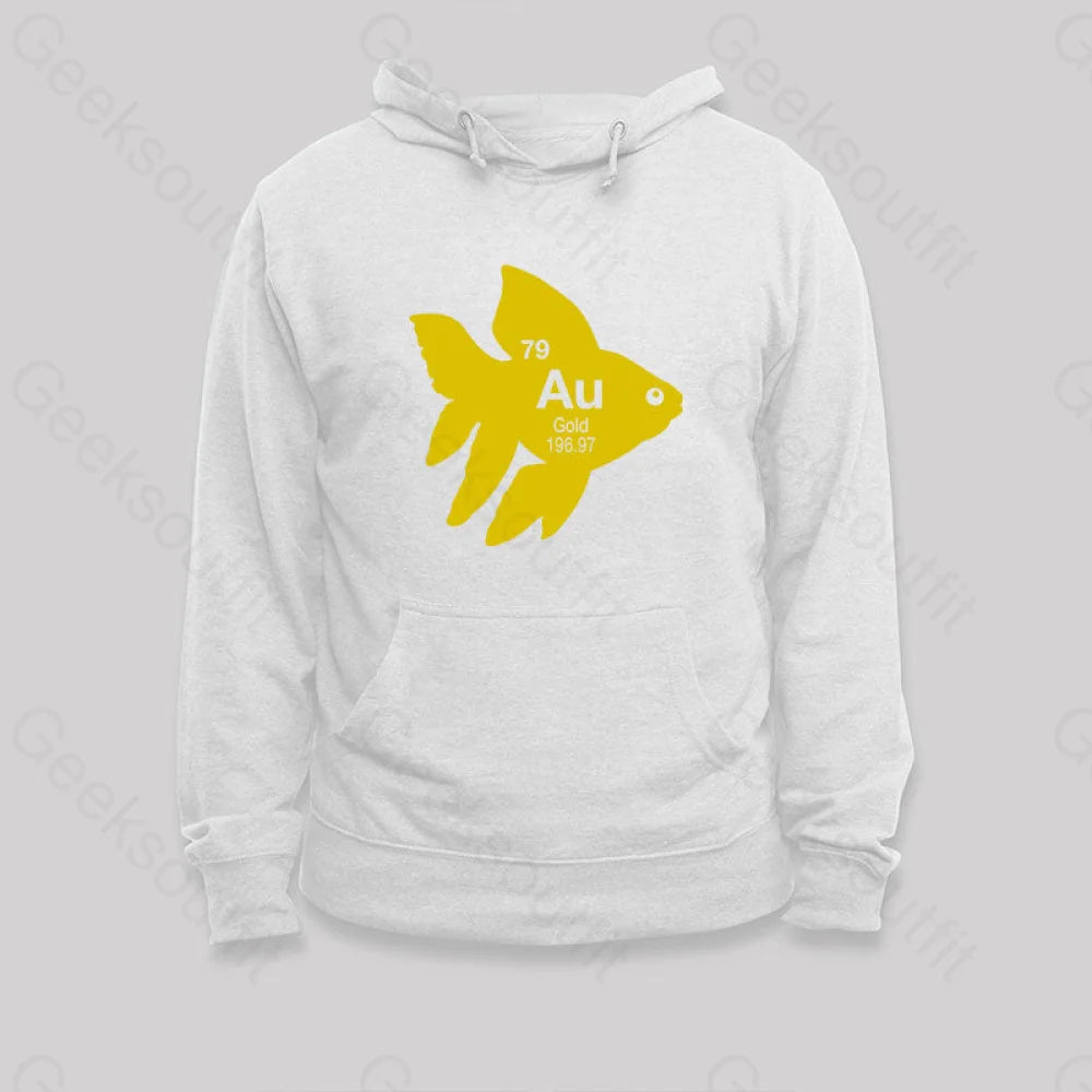 Au Gold Fish Hoodie White / S