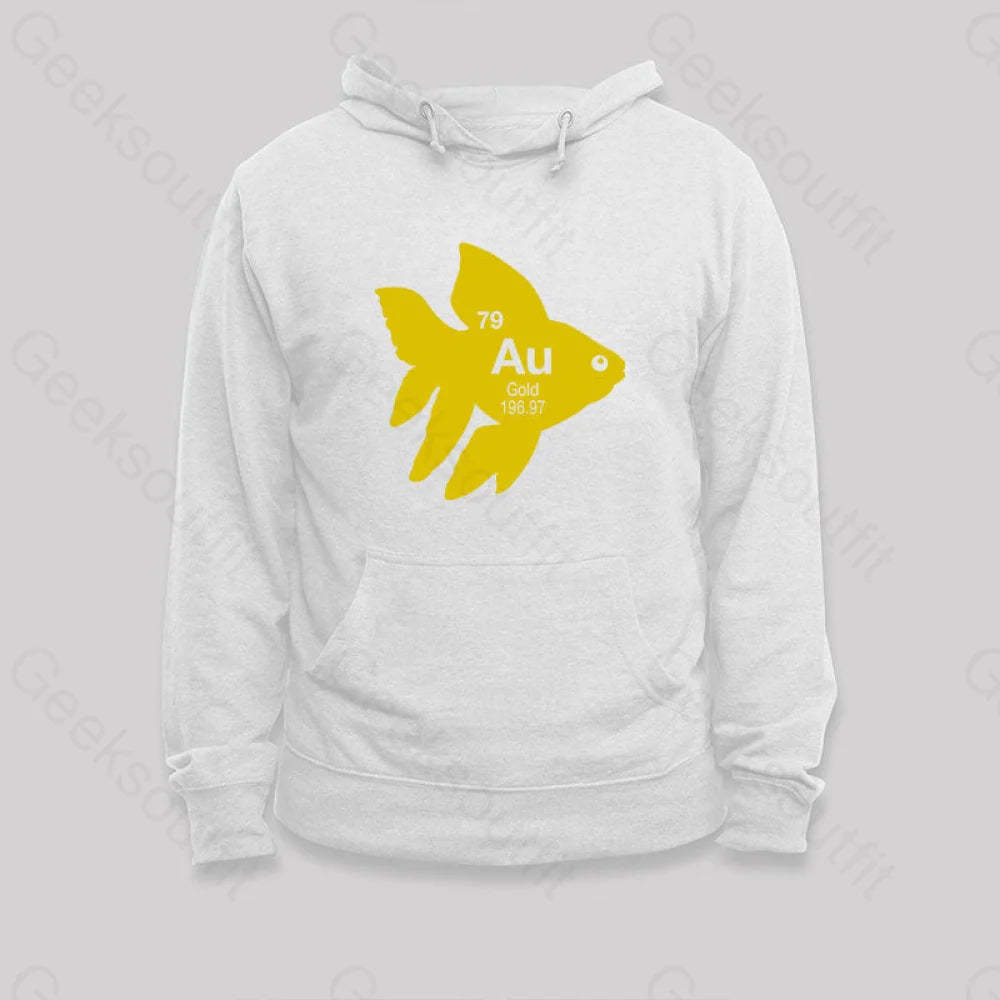 Au Gold Fish Hoodie White / S