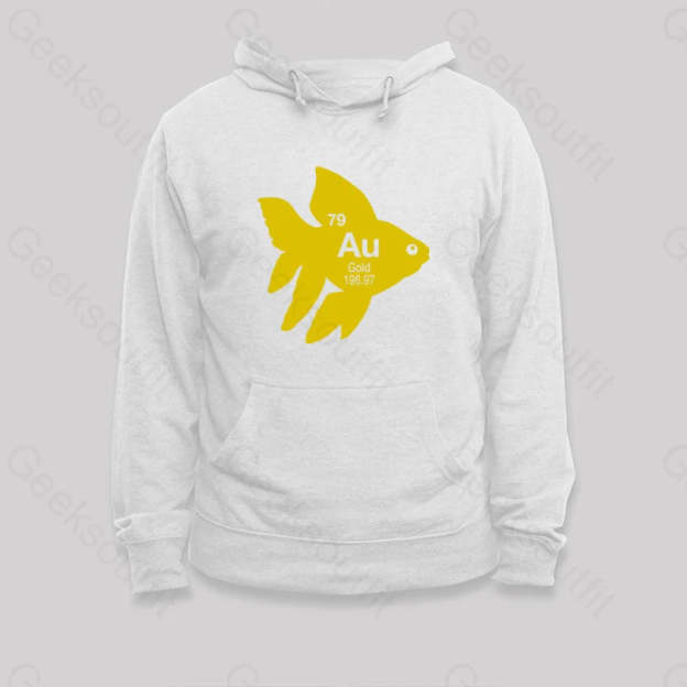 Au Gold Fish Hoodie White / S