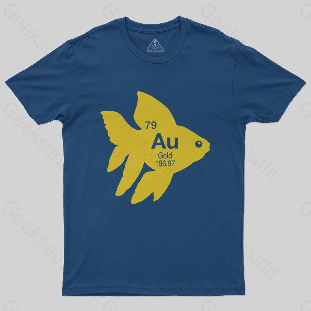 Au Gold Fish T-Shirt - Geeksoutfit