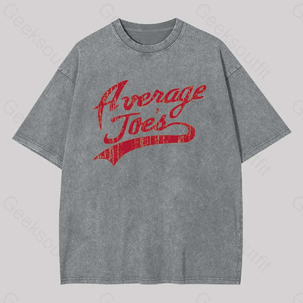 Average Joes Geek Washed T-Shirt Grey / S