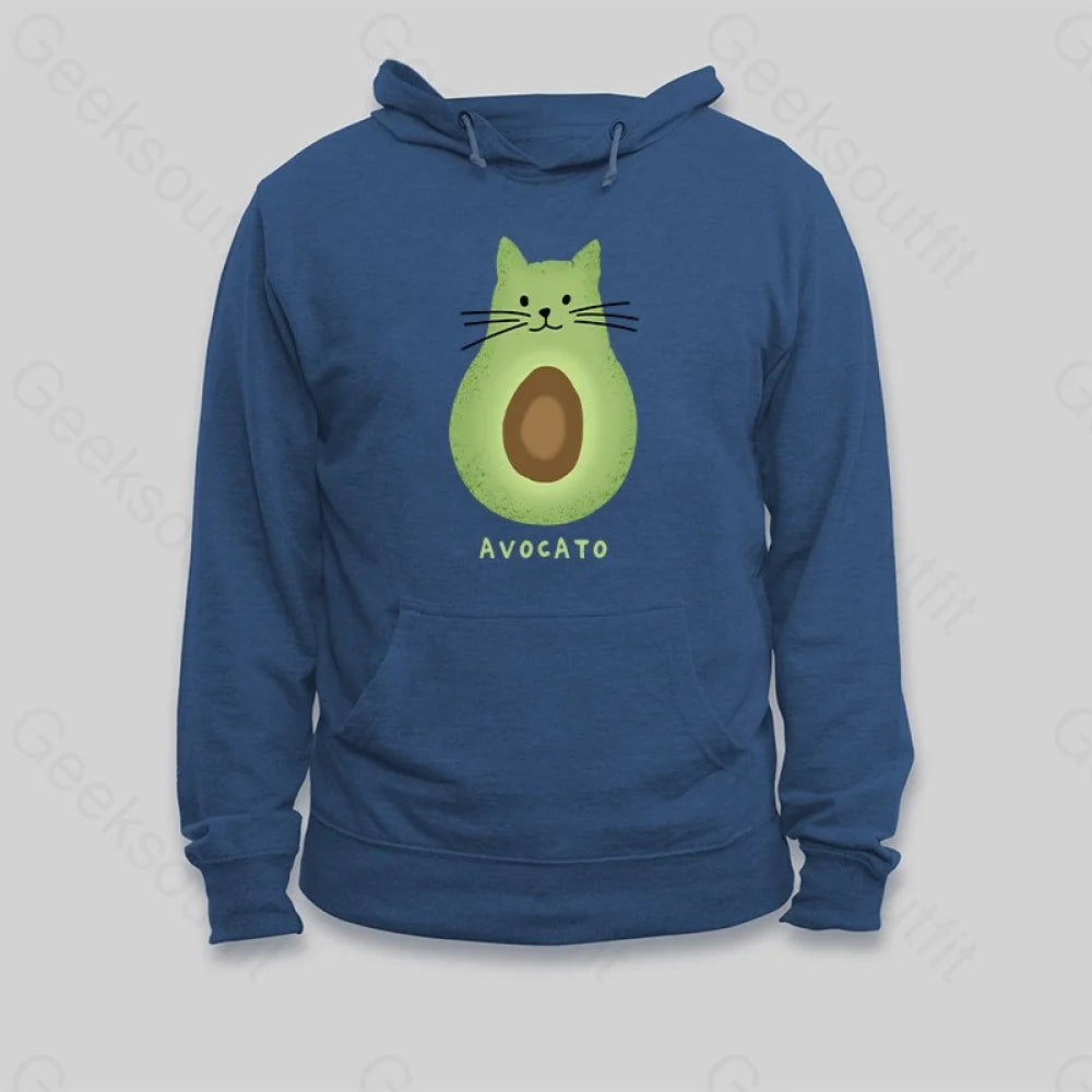 Avocato Cat Avocado Pun Hoodie - Geeksoutfit