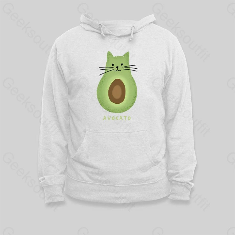 Avocato Cat Avocado Pun Hoodie - Geeksoutfit