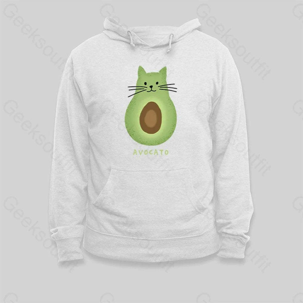 Avocato Cat Avocado Pun Hoodie - Geeksoutfit