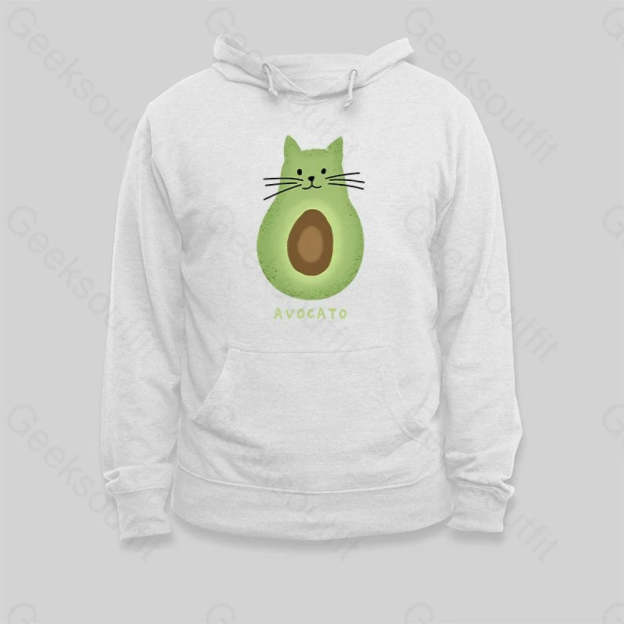 Avocato Cat Avocado Pun Hoodie - Geeksoutfit