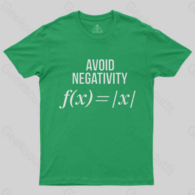 Avoid Negativity T-Shirt - Geeksoutfit
