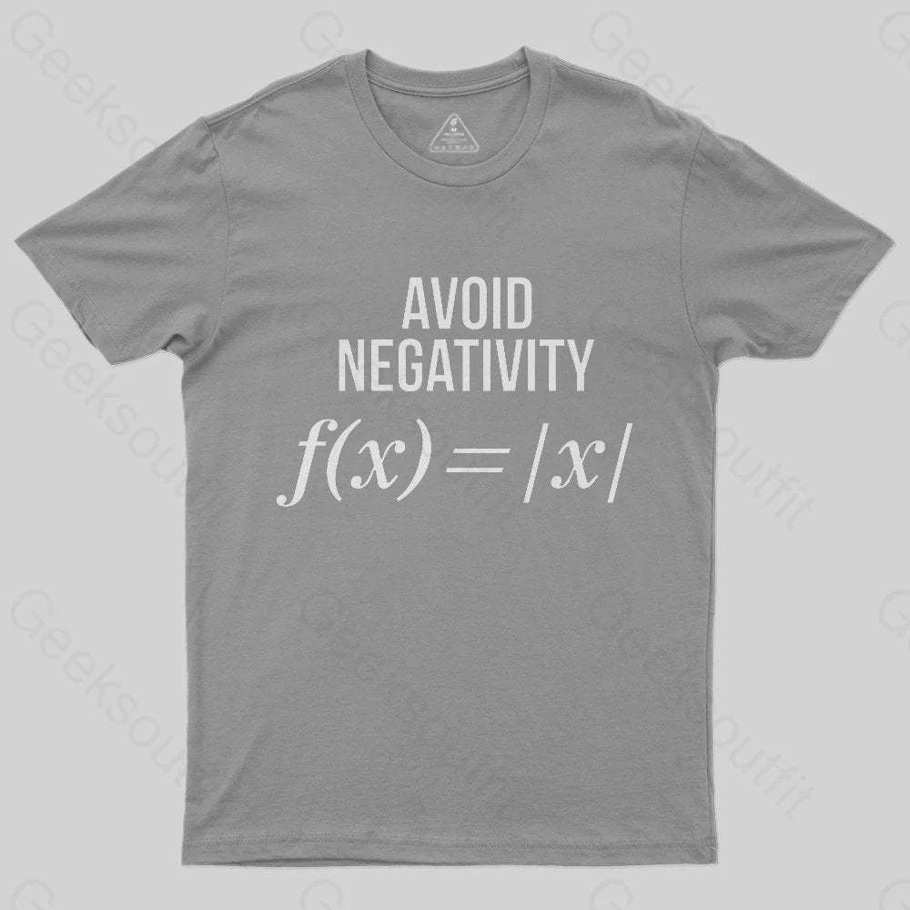 Avoid Negativity T-Shirt - Geeksoutfit