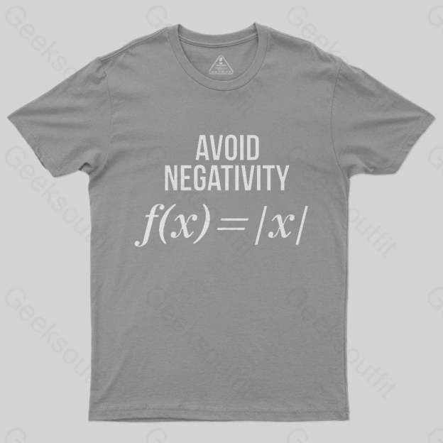 Avoid Negativity T-Shirt - Geeksoutfit
