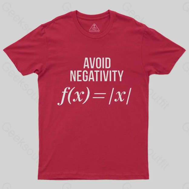 Avoid Negativity T-Shirt - Geeksoutfit