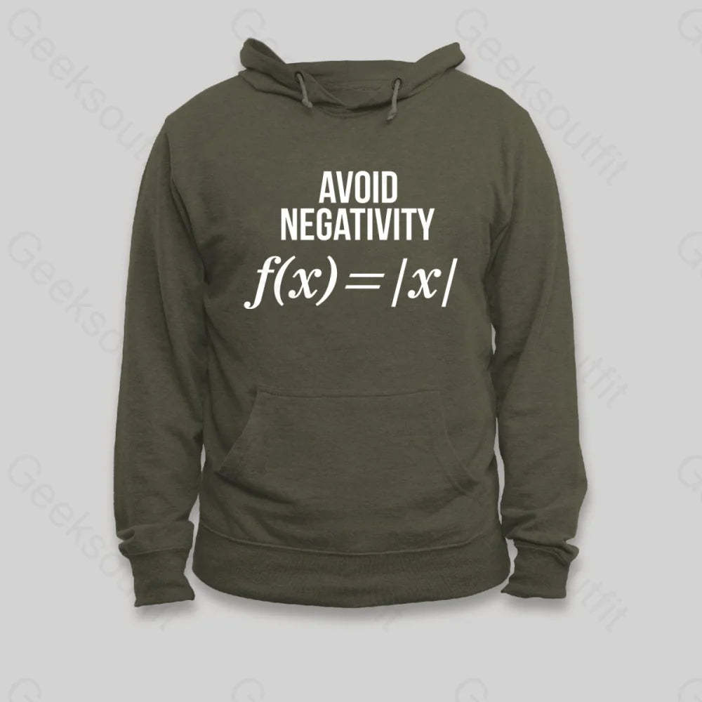 Avoid Negativity Hoodie - Geeksoutfit