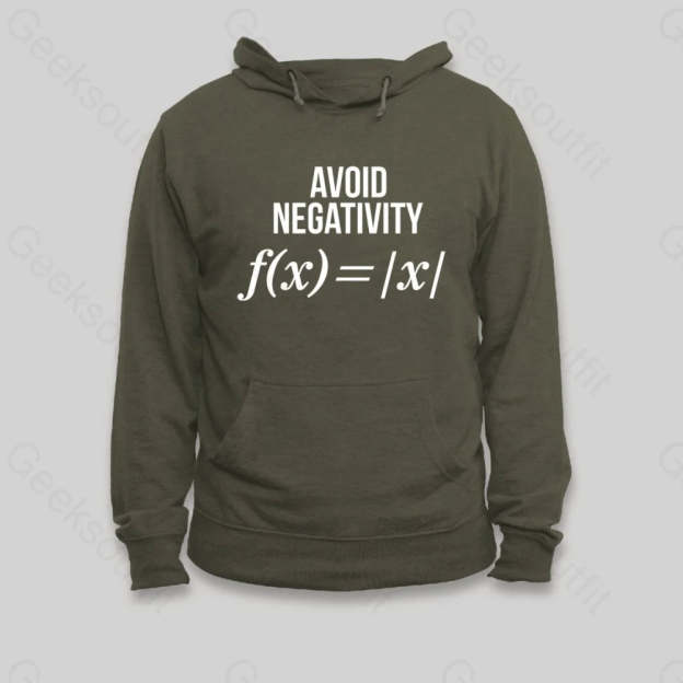 Avoid Negativity Hoodie - Geeksoutfit