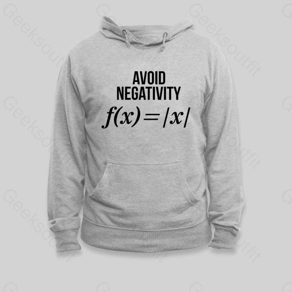 Avoid Negativity Hoodie - Geeksoutfit