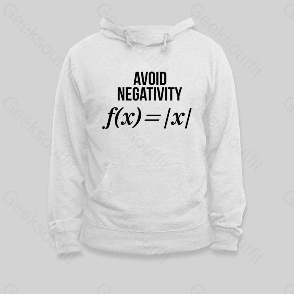 Avoid Negativity Hoodie - Geeksoutfit
