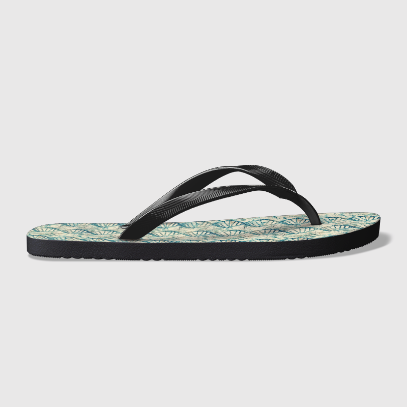 Genetic Waves Geek Flip Flops