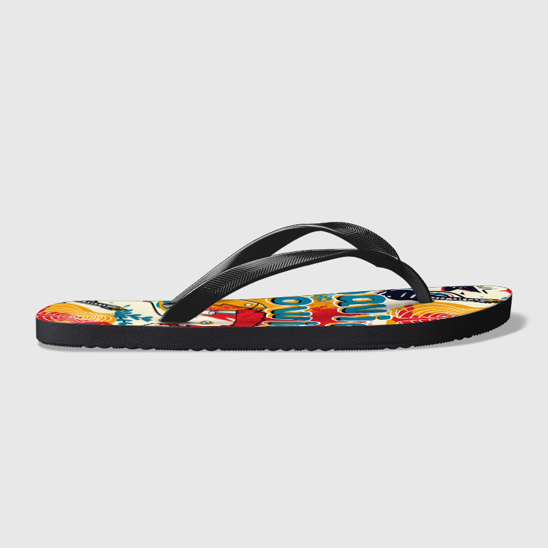 Space Oddity Geek Flip Flops