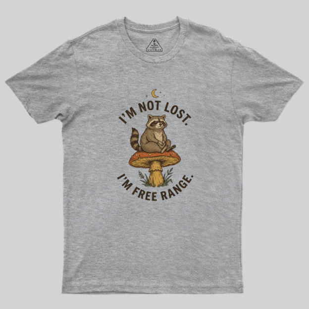 Free Range Raccoon Geek T-Shirt