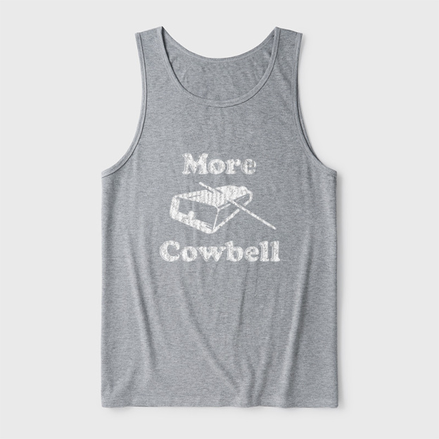 More Cowbell Ultra Soft Heather Tank
