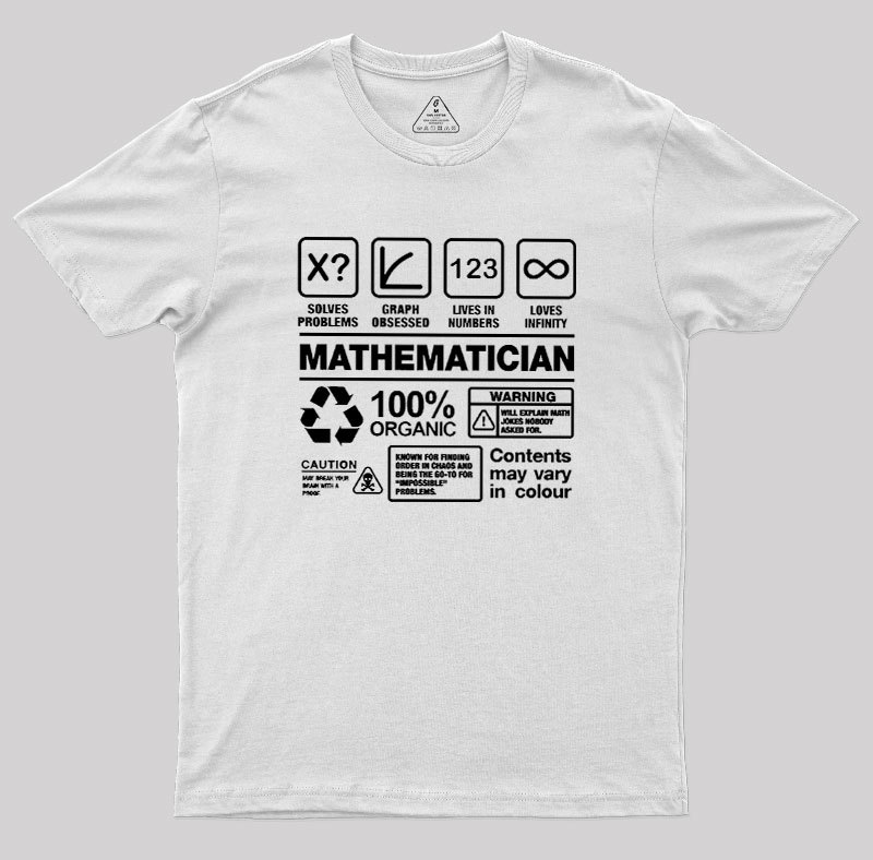 Mathematician Geek T-Shirt