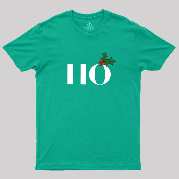 Christmas Ho Holly Classic Geek T-Shirt