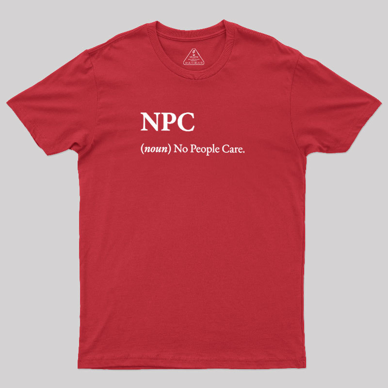 NPC Geek T-Shirt