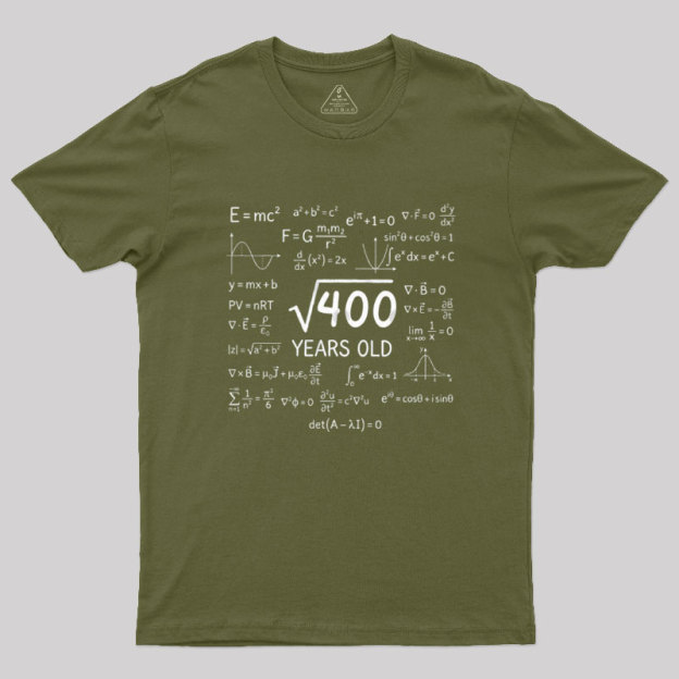 The Age Equation Geek T-Shirt