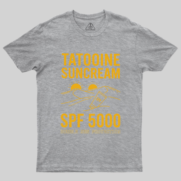 Two-Sun Desert Sunscreen Geek T-Shirt