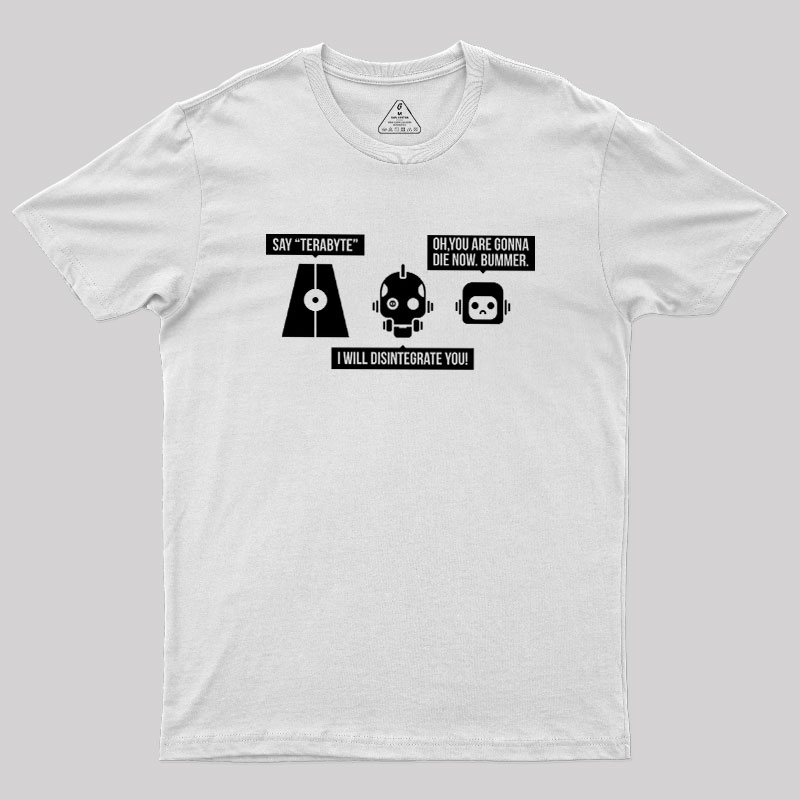 Three Robots Geek T-Shirt