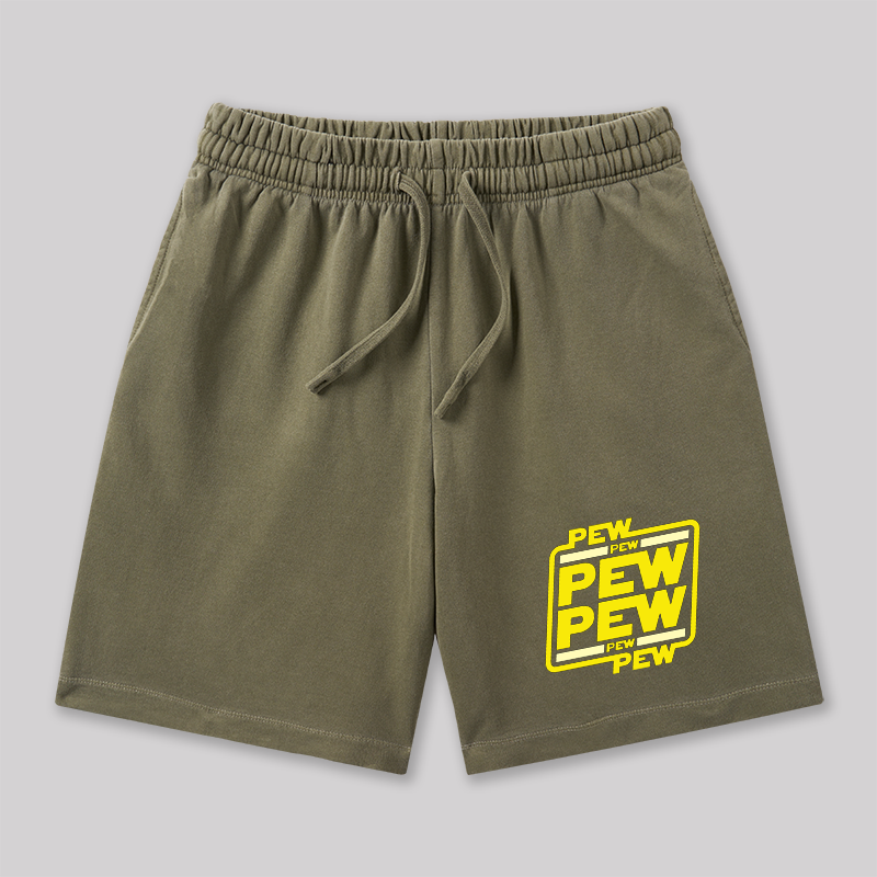 PewPewPew Geeky Washed Shorts