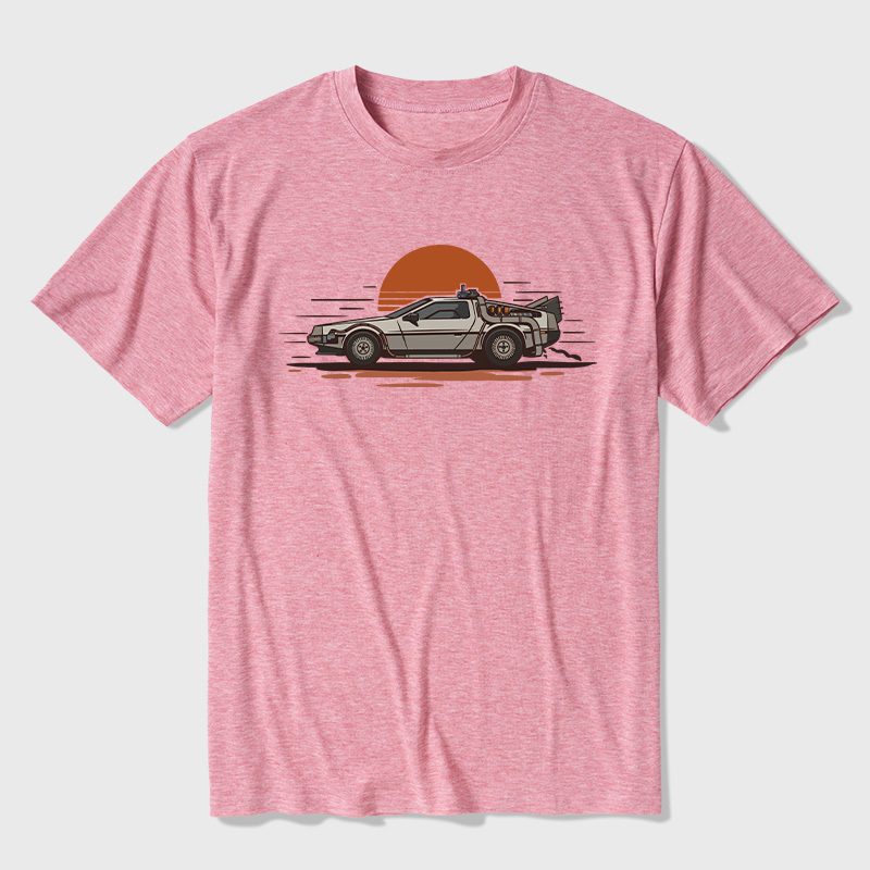 Back to Sunset Ultra Soft Heather Tees
