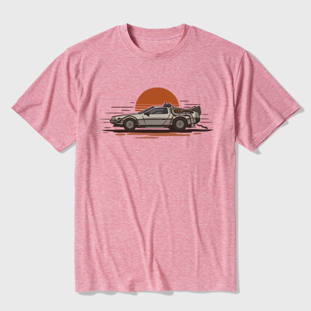 Back to Sunset Ultra Soft Heather Tees