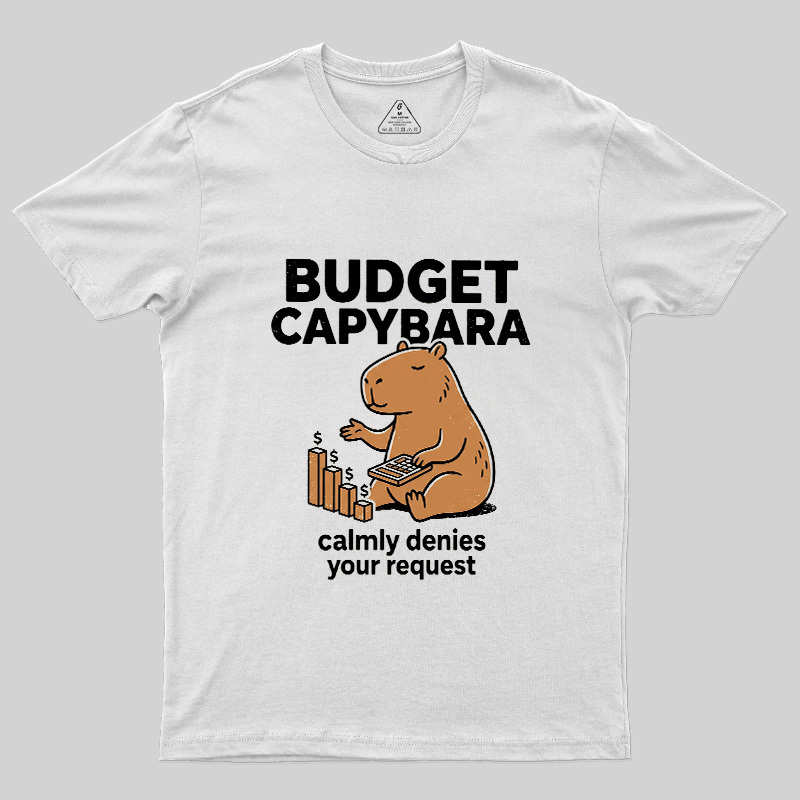 Budget Capybara Geek T-Shirt